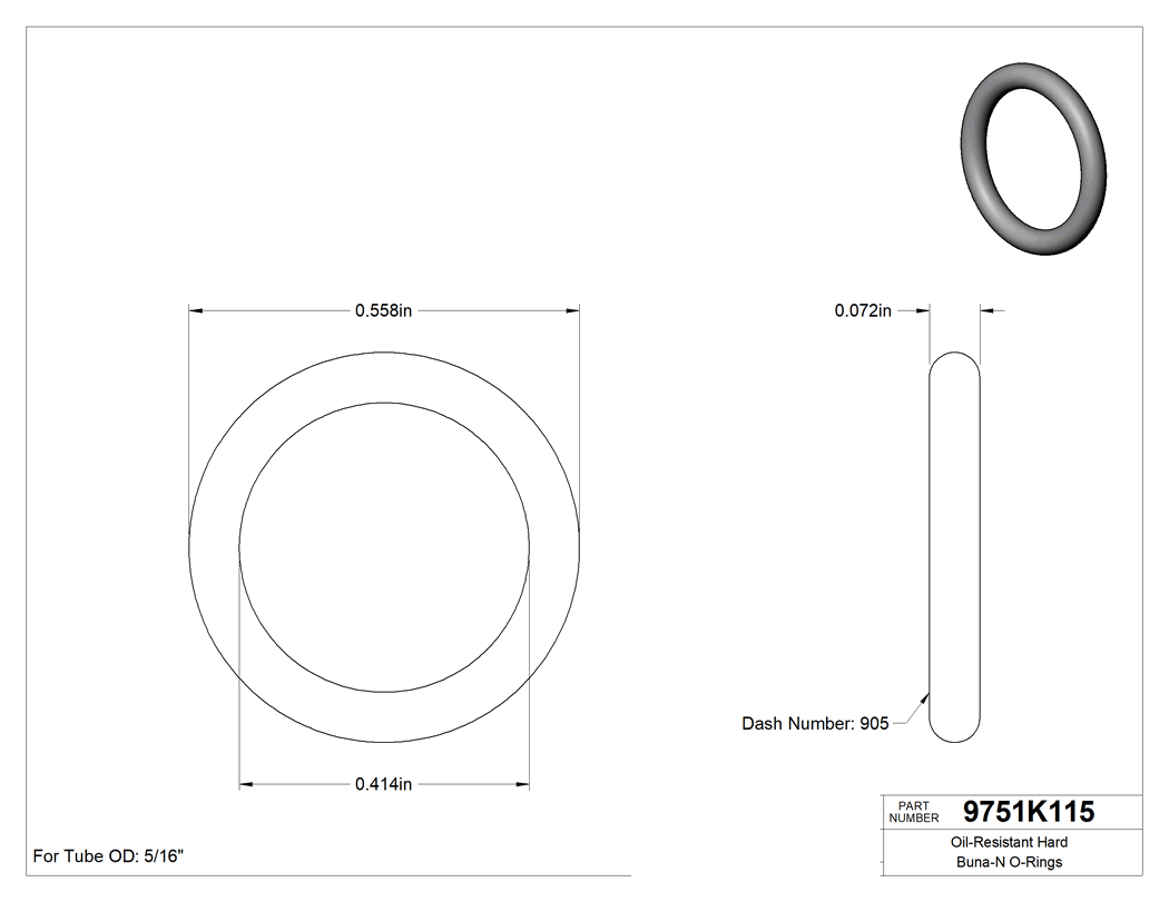 Technical drawing - 9751K115